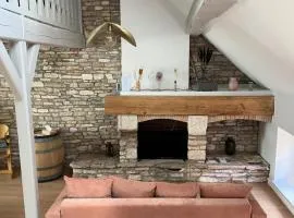 Les clos de Givry - Clos Théodore - Appartement 88m2 climatisé avec sauna et petite terrasse
