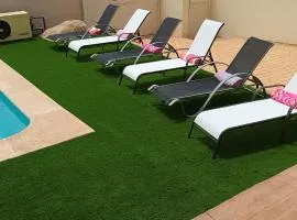 Beautiful, spacious villa, heated pool, sleeps eight, with quality furnishings