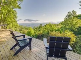 Modern Spruce Pine Retreat Deck and Mountain Views!