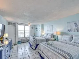 Daytona Beach Studio with Ocean View and Amenities!