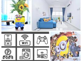 BSP21 Minions Homestay Near KLIA & Splash Mania, loma-asunto kohteessa Bandar Saujana Putra