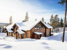 Newly built modern cottage near skiing and golf in Idre, ski resort sa Idre