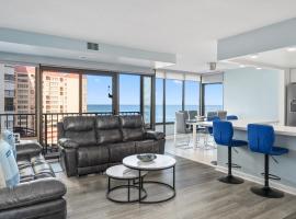 Luxury Oceanfront Condo/Indoor pool/Massage chair, луксозен хотел в Оушън Сити