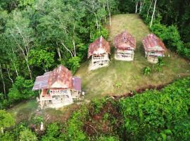 LOVELY JUNGLE LODGE & JUNGLE TREKING only book with us, cabin in Bukit Lawang
