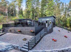Newly built Luxurious Guest house, cabaña o casa de campo en Åkersberga