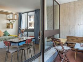 *Las Flores* joli studio avec balcon, hotel cerca de Museum of Fine Arts, Marsella