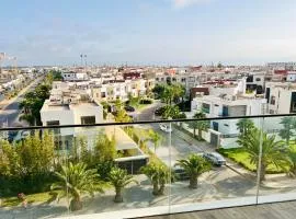 Panoramic BeachFront Belvedere in Agadir Bay with Big Terrace Pools & Parking