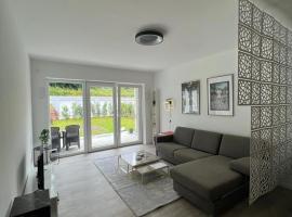 Luxuriöses Apartment für 4 Personen, Neubau, Parkplatz free, hotel in Bochum