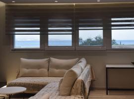 SeaView Apartment Megas Limnionas, hotel s jacuzzi v destinaci Chios