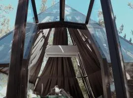 The Franschhoek Glass Teepee #OnceUponaDome