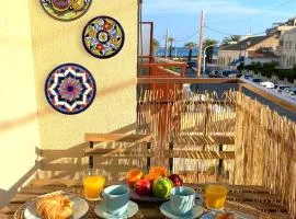 Beach flat with terrace