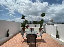 Pent house con terraza o departamento con balcón en el centro de oaxaca