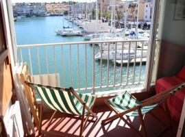 Studio Gruissan Vue Port, hotel in Gruissan