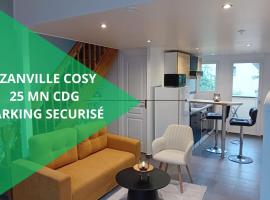 Duplex Cosy à Ezanville proche PARIS, apartment in Ézanville