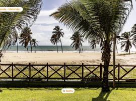 Bangalô vista mar no VG Sun Cumbuco por Tactu, cabaña o casa de campo en Cumbuco