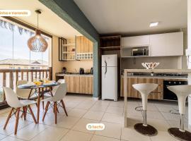 Apto com linda varanda no VG Sun Cumbuco por Tactu, ξενοδοχείο σε Cumbuco