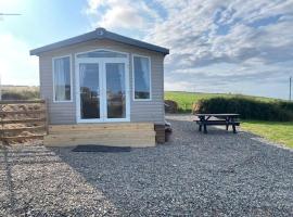 Mwnt Sea View Caravan with Free WiFi, holiday home in Cardigan