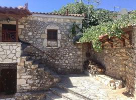 Traditional village house on Argolis for 6 persons, self catering accommodation in Kariá