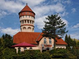 Am Wasserturm Pension、バート・ムスカウのホテル