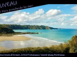 Gîte familial proche plages « Au Cocon d’Armor », отель в городе Tréveneuc