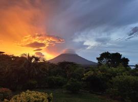 Hostel Santa Cruz Ometepe: Altagracia'da bir otel