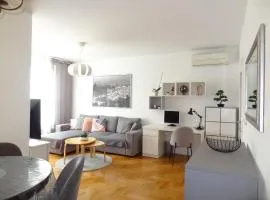 Well-equipped apartment with free parking