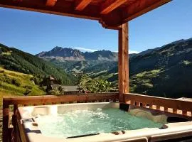 Charming Chalet w/ Mountain & Slope Views, Jacuzzi