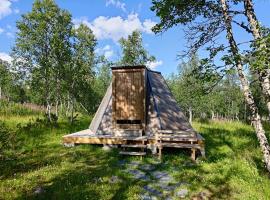 Aurora Cone, luxury tent in Kiruna