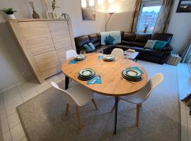 Vakantieappartement Oostende met privéparking, apartmán v Ostende