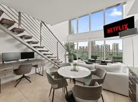 Skyline Serenity - Brickell On The River - Bi-Level Loft with Breathtaking Views On The Ocean