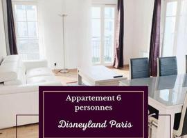 Appartement 6 pers. à Disneyland Paris, hotel dicht bij: Val d'Europe winkelcentrum, Chessy