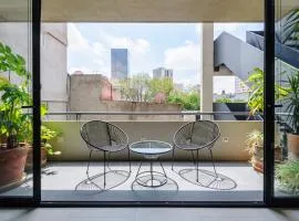 Majestic 1BR with Balcony in Cuauhtémoc