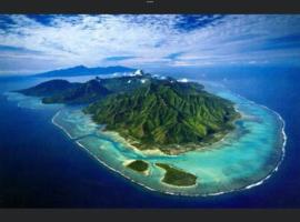 Faré Luciana Moorea, beach rental in Moorea