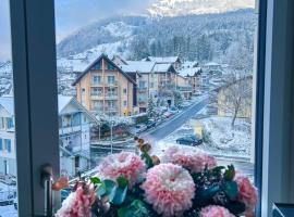 Suite Room in shared apartment with Mt Rigi View, hotel a Goldau