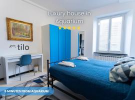 Acquario 1' Free Wifi & Netflix ''Typical Italian House'' By TILO Apartment's, hotel em Génova