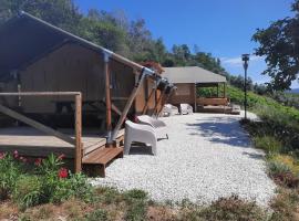 casavistafiore, luxury tent in Montefiore dellʼAso