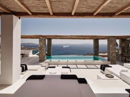 Villa La Piscine Mykonos, biệt thự ở Houlakia