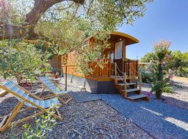 Roulotte au cœur des vignes, Hyères, hotell sihtkohas Hyères