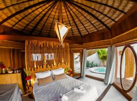 BAMBU BLU Lagoon Homes, hotel with pools in Itarema