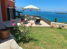 Corfu town 'PANORAMIC VIEW HOUSE', holiday home in Alykes Potamou