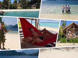 Palambak Paradise Resort Pulau Banyak, sewaan penginapan tepi pantai di Pulau Palambakbesar