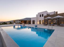 Golden Bay luxury villas and suites, cheap hotel in Chrissi Akti