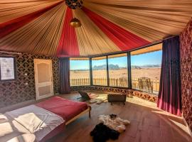 Desert Magic Camp & Resort, campingplass i Wadi Rum