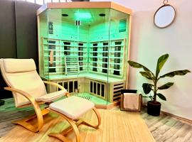 Wellness Apartment - Sauna - 3 Schlafzimmer - 6 Personen - Zentrum, hotel com spa em Han&ocirc;ver