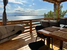 d-view Premium Mobile Home - panoramic seaview - 150 m from beach, free parking