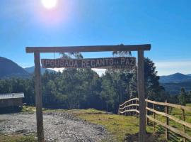 Pousada Recanto da Paz, chalé alpino em Urupema