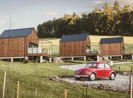 WymarzONE- domki w górach z kominkiem i jacuzzi, viešbutis su vietomis automobiliams mieste Wieściszowice