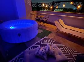 Vita lenta terrazza Roma Garbatella, hotel a Roma