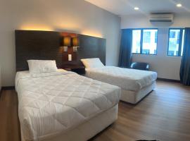 Deluxe Twin Room AYS, apartmen servis di Kota Kinabalu