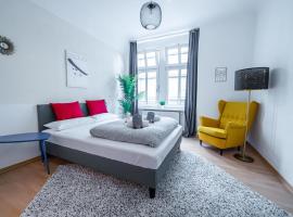 FullHouse - Erfurt - M18 Apartments - Fahrstuhl - SmartTV - Marktlage, Hotel in Erfurt
